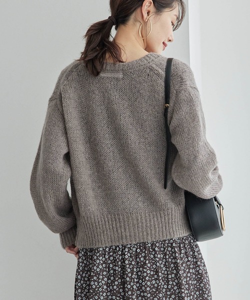 セール】モヘヤ混メタル釦カーディガン（カーディガン/ボレロ）｜ROPE