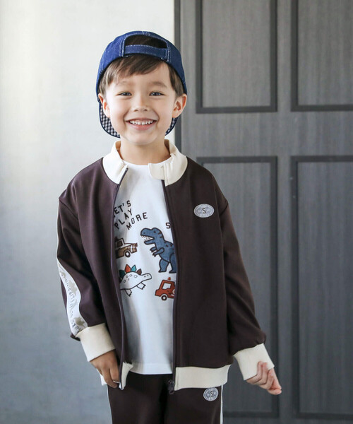 SLAP SLIP（スラップスリップ）の「アルファベットロゴワッペンキャップ(52~54cm)（キャップ・キッズ・レッド/ネイビー・M/S）」の5枚目の写真