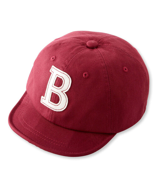 SLAP SLIP（スラップスリップ）の「アルファベットロゴワッペンキャップ(52~54cm)（キャップ・キッズ・レッド/ネイビー・M/S）」の7枚目の写真