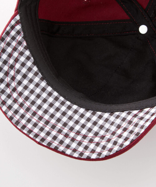 SLAP SLIP（スラップスリップ）の「アルファベットロゴワッペンキャップ(52~54cm)（キャップ・キッズ・レッド/ネイビー・M/S）」の8枚目の写真