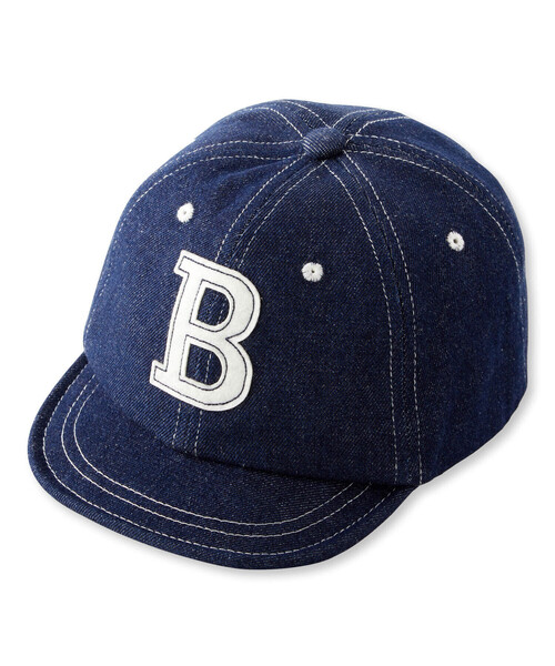 SLAP SLIP（スラップスリップ）の「アルファベットロゴワッペンキャップ(52~54cm)（キャップ・キッズ・レッド/ネイビー・M/S）」の10枚目の写真