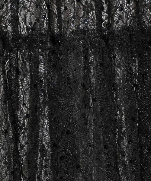HARE（ハレ）の「レースチュールベルトスカート(HARE)（スカート・レディース・ブラック/ラメ・FREE）」の16枚目の写真