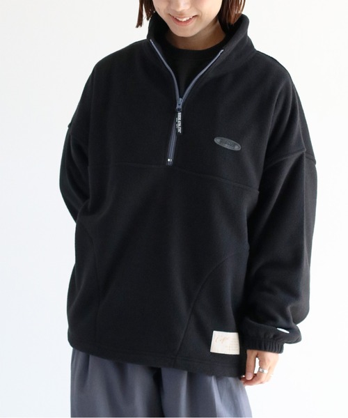 セール】【DISCUS×CEPO】別注 ハーフジップフリースプルオーバー