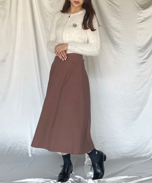 one way（ワンウェイ）の「ロングフェザーダブルファスナーニット（ニット/セーター・レディース・ピンク/ホワイト/グレー/ベージュ・FREE）」の10枚目の写真