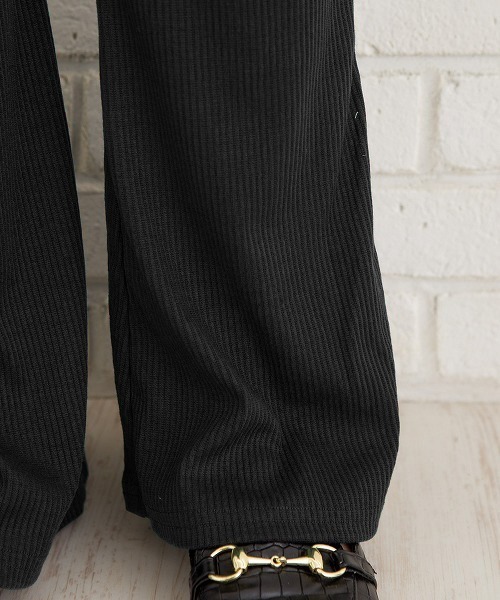 SpRay(スプレイ)の「テレコフレアパンツ(その他パンツ・レディース・ブラック・FREE)」の17枚目の写真