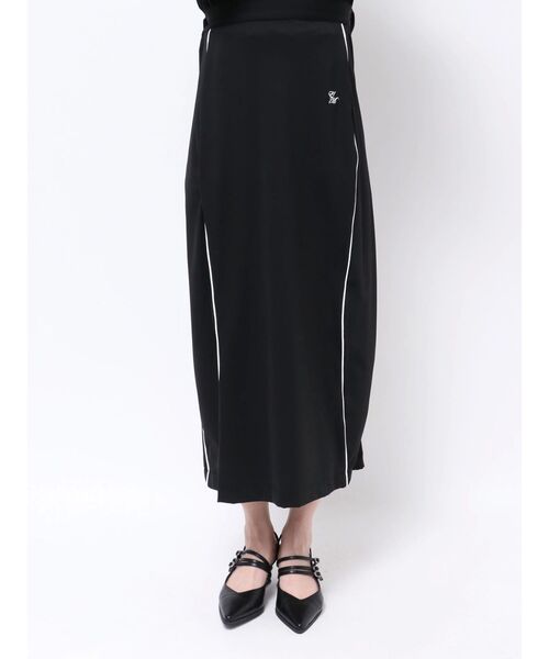 EATME（イートミー）の「トラックラインスカート（セットアップ可能）（スカート・レディース・オフホワイト/ブラック/ネイビー・FREE）」の15枚目の写真