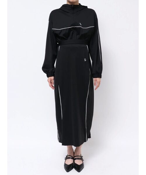 EATME（イートミー）の「トラックラインスカート（セットアップ可能）（スカート・レディース・オフホワイト/ブラック/ネイビー・FREE）」の22枚目の写真