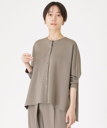 【着心地抜群/セットアップ対応】オーバーサイズジャージーカットソー