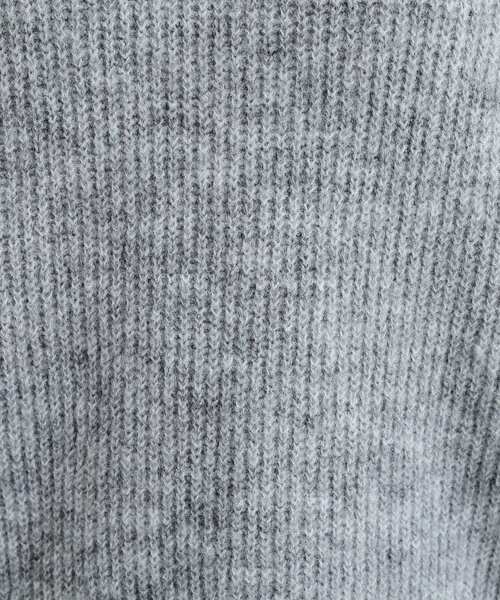 DRESKIP（ドレスキップ）の「◆【高レビュー】大人フェミニン ふわふわ畦編み ゆるニット（ニット/セーター・レディース・ライトベージュ/グリーン/パープル系/グレー・04/03/02）」の19枚目の写真