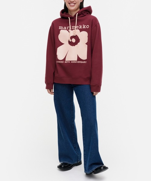【セール】【kioski】Luuppi Unikko/ sweatparka（パーカー）｜marimekko（マリメッコ）