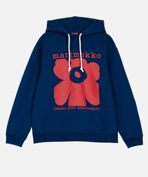 マリメッコ　ウニッコ　パーカー　marimekko unikko 赤 marimekko（マリメッコ）の「【kioski】Luuppi Unikko