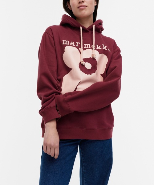 【セール】【kioski】Luuppi Unikko/ sweatparka（パーカー）｜marimekko（マリメッコ）