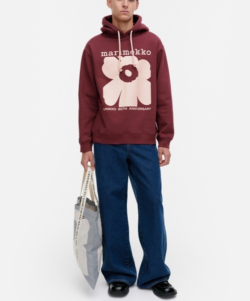 【セール】【kioski】Luuppi Unikko/ sweatparka（パーカー）｜marimekko（マリメッコ）
