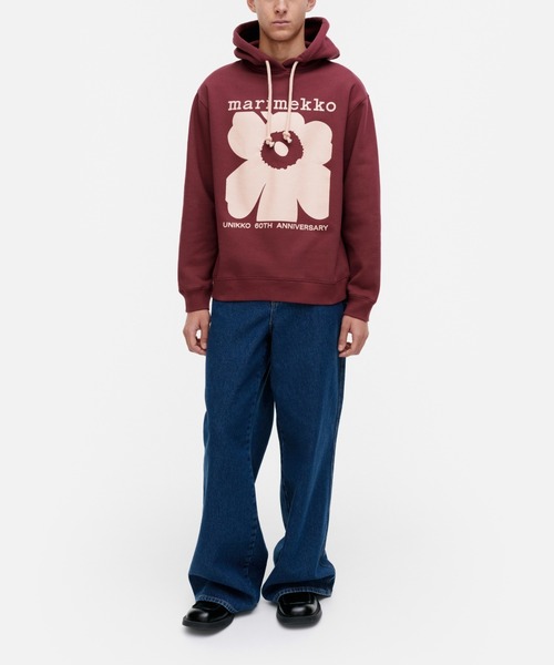 【セール】【kioski】Luuppi Unikko/ sweatparka（パーカー）｜marimekko（マリメッコ）