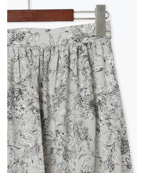 Te chichi TERRASSE（テチチテラス）の「テグス入りギャザースカート（スカート・レディース・モカ/ブラック/グレー・F）」の22枚目の写真