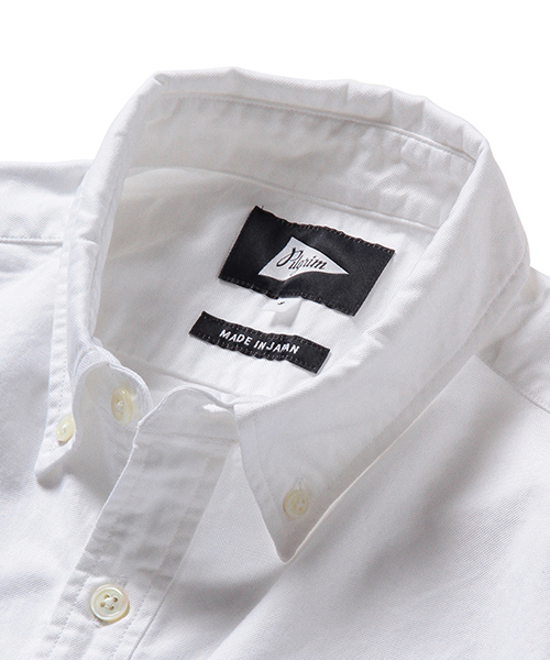 Pilgrim Surf Supply（ピルグリムサーフサプライ）の「Pilgrim Surf+Supply / BUBBIE BUTTON DOWN - Oxford（シャツ/ブラウス・メンズ・ホワイト/ブルー・SMALL/X-SMALL/MEDIUM/LARGE）」の4枚目の写真