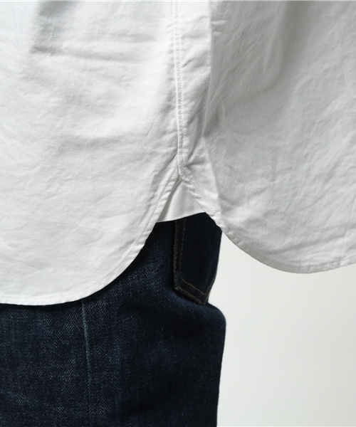 Pilgrim Surf Supply（ピルグリムサーフサプライ）の「Pilgrim Surf+Supply / BUBBIE BUTTON DOWN - Oxford（シャツ/ブラウス・メンズ・ホワイト/ブルー・SMALL/X-SMALL/MEDIUM/LARGE）」の15枚目の写真