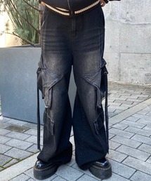 STAR POCKET DENIM パンツ