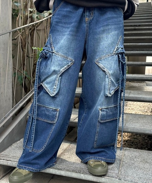 STAR POCKET DENIM パンツ（デニムパンツ）｜Candy Stripper