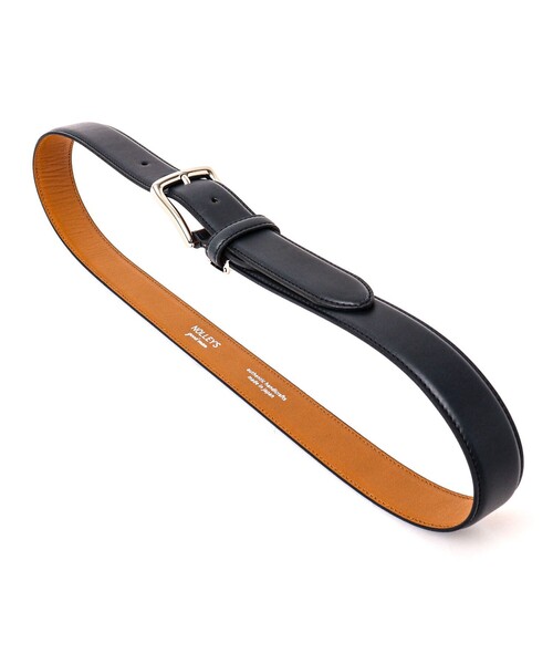 NOLLEY’S(ノーリーズ)の「アメリカンスムースドレスフリーカットベルト30(ベルト・メンズ・ブラック/ネイビー/ブラウン・FREE)」の10枚目の写真