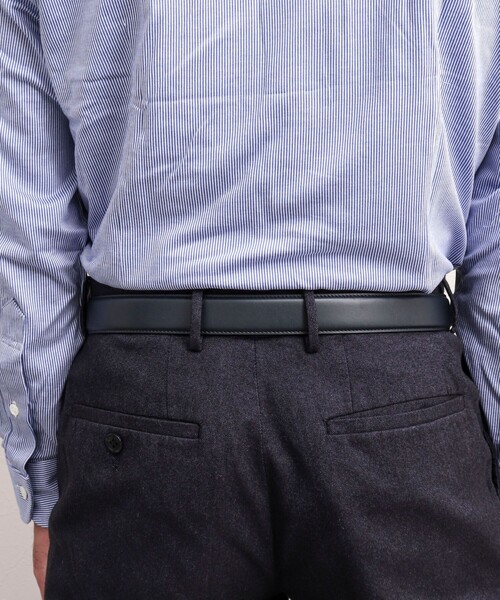NOLLEY’S(ノーリーズ)の「アメリカンスムースドレスフリーカットベルト30(ベルト・メンズ・ブラック/ネイビー/ブラウン・FREE)」の15枚目の写真