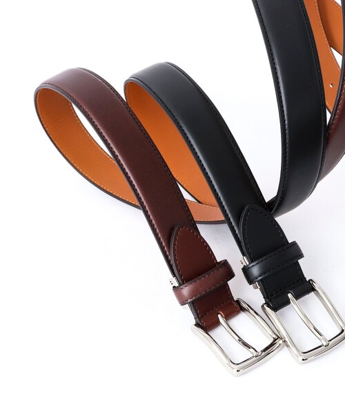 NOLLEY’S(ノーリーズ)の「アメリカンスムースドレスフリーカットベルト30(ベルト・メンズ・ブラック/ネイビー/ブラウン・FREE)」の22枚目の写真
