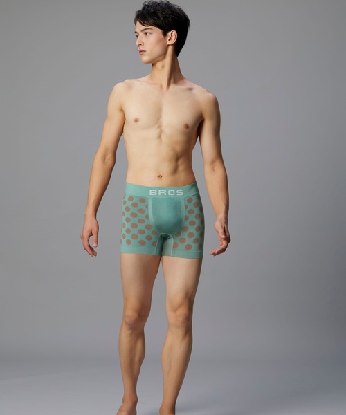 BROS by WACOALMEN（ブロスバイワコールメン）の「「EVERYDAY BOXER」　ボクサーパンツ（ボクサーパンツ・メンズ・ライトグリーン/ブルー/ライトピンク/ネイビー系・S/M/L）」の16枚目の写真
