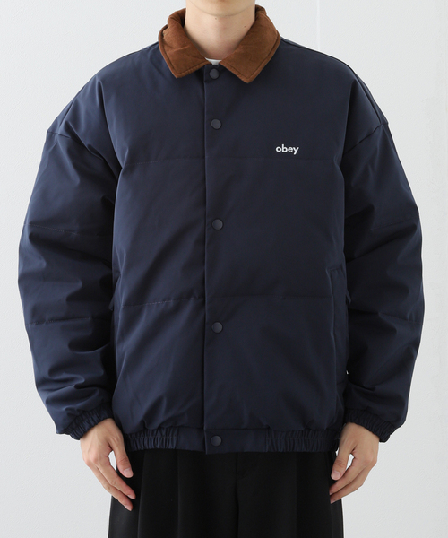 OBEY / オベイ WHISPERS JACKET ダークネイビー セール】OBEY / オベイ WHISPERS JACKET（その他アウター