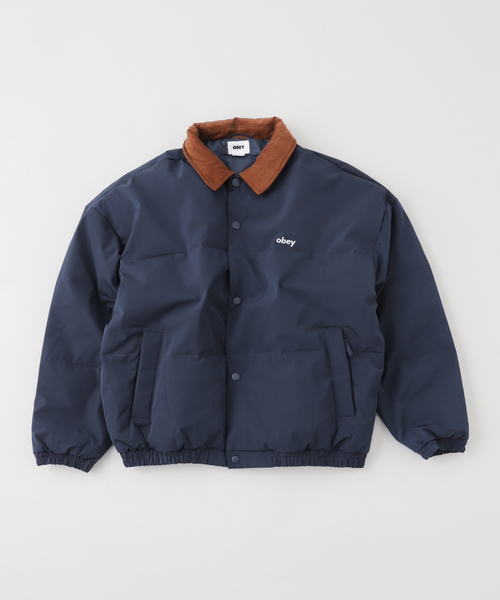 OBEY / オベイ WHISPERS JACKET ダークネイビー セール】OBEY / オベイ WHISPERS JACKET（その他アウター