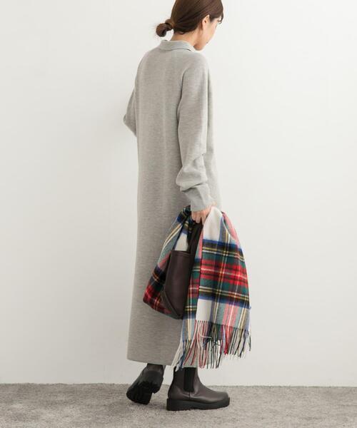 【セール】衿付きニットワンピース（ワンピース）｜URBAN RESEARCH DOORS（アーバンリサーチドアーズ）