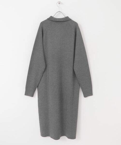 【セール】衿付きニットワンピース（ワンピース）｜URBAN RESEARCH DOORS（アーバンリサーチドアーズ）