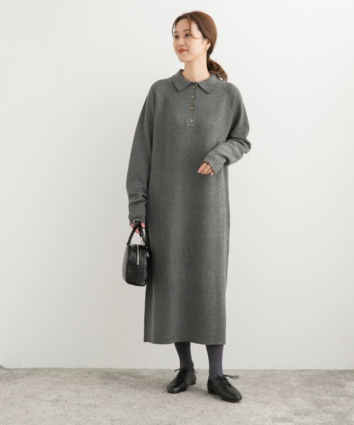 URBAN RESEARCH DOORS（アーバンリサーチドアーズ）の「衿付きニット