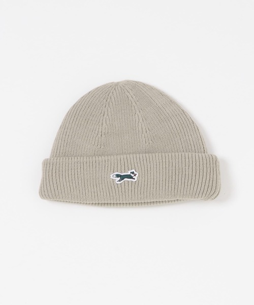 PENNEYS（ぺニーズ）の「『別注』PENNYS×DOORS　THE FOX KNITCAP（ニットキャップ/ビーニー・メンズ・イエロー/ネイビー/ブラック/ベージュ系その他・-）」の6枚目の写真