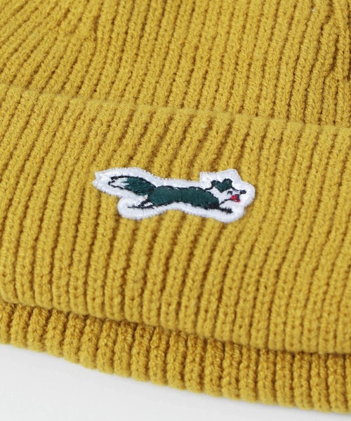 PENNEYS（ぺニーズ）の「『別注』PENNYS×DOORS　THE FOX KNITCAP（ニットキャップ/ビーニー・メンズ・イエロー/ネイビー/ブラック/ベージュ系その他・-）」の12枚目の写真