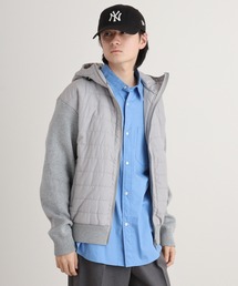 MMMM（エムエムエムエム）の「MMMM ニットコンビネーションジャケット（その他アウター）」