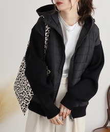 MMMM（エムエムエムエム）の「MMMM ニットコンビネーションジャケット（その他アウター）」