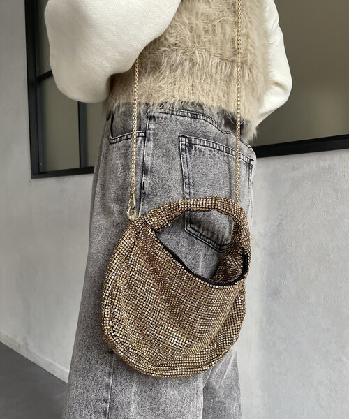 ビジュー2WAYミニバッグ（トートバッグ）｜Thevon（ゼボン）