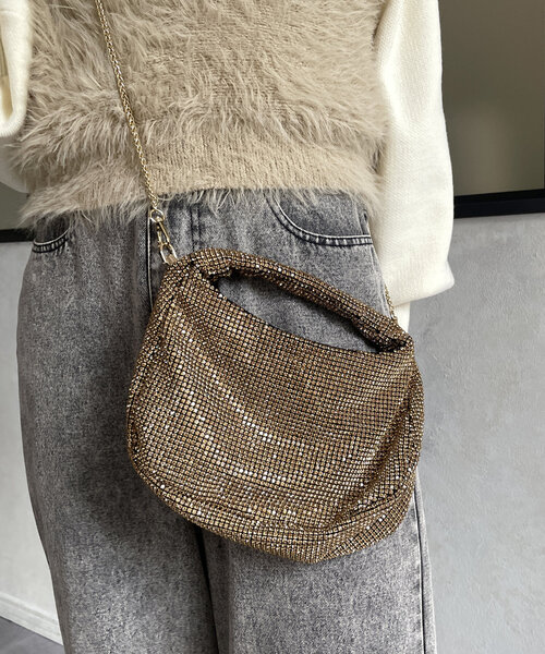 ビジュー2WAYミニバッグ（トートバッグ）｜Thevon（ゼボン）