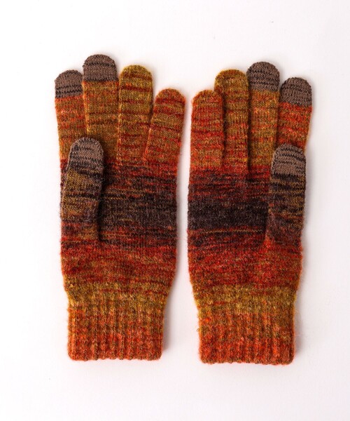 EVOLG（エヴォログ）の「【EVOLG/エヴォログ】LET2804 PLANET ニットグローブ（手袋・メンズ・ベージュ系その他/ブラック系その他/オレンジ系その他/グリーン系その他・FREE）」の6枚目の写真