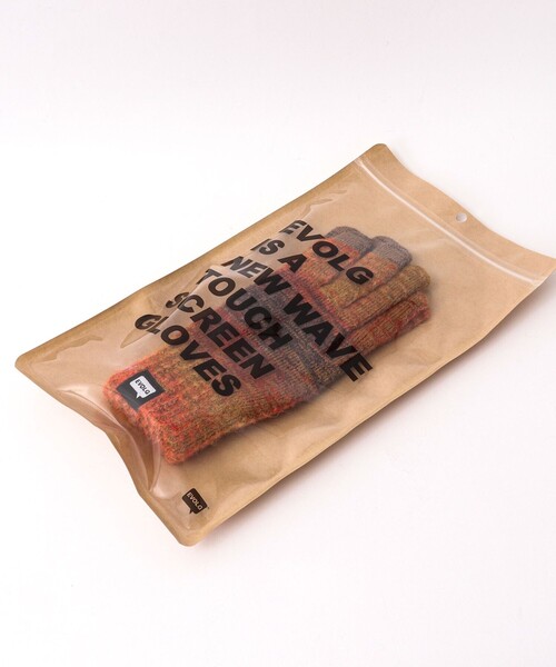 EVOLG（エヴォログ）の「【EVOLG/エヴォログ】LET2804 PLANET ニットグローブ（手袋・メンズ・ベージュ系その他/ブラック系その他/オレンジ系その他/グリーン系その他・FREE）」の11枚目の写真