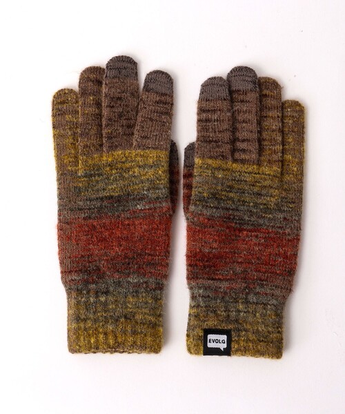 EVOLG（エヴォログ）の「【EVOLG/エヴォログ】LET2804 PLANET ニットグローブ（手袋・メンズ・ベージュ系その他/ブラック系その他/オレンジ系その他/グリーン系その他・FREE）」の20枚目の写真