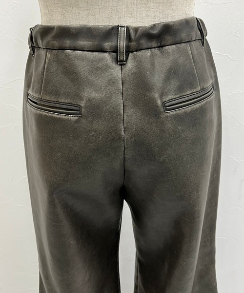 HARE(ハレ)の「【SET UP対応】レザーダブルニーパンツ(HARE)(その他パンツ・メンズ・ブラック系その他/ブラウン系その他・SMALL/MEDIUM)」の16枚目の写真