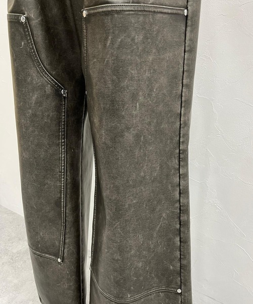 HARE(ハレ)の「【SET UP対応】レザーダブルニーパンツ(HARE)(その他パンツ・メンズ・ブラック系その他/ブラウン系その他・SMALL/MEDIUM)」の17枚目の写真