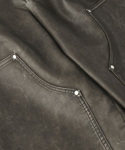 HARE(ハレ)の「【SET UP対応】レザーダブルニーパンツ(HARE)(その他パンツ・メンズ・ブラック系その他/ブラウン系その他・SMALL/MEDIUM)」の22枚目の写真