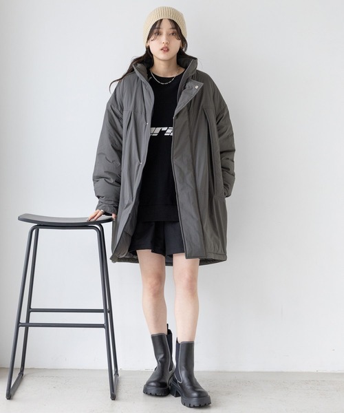 RAGEBLUE（レイジブルー）の「配色ラグラン/ゲームシャツスウェット（スウェット・レディース・ブラック×ホワイト/グレー系・FREE）」の17枚目の写真