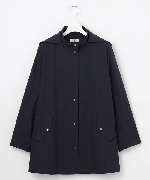 J.PRESS Ladies(J.プレス レディス)の「【洗える・撥水】ドライツイルストレッチ フーディ アウター(その他アウター・レディース・ネイビー系/ベージュ系/ブラウン系・XS/S)」の13枚目の写真