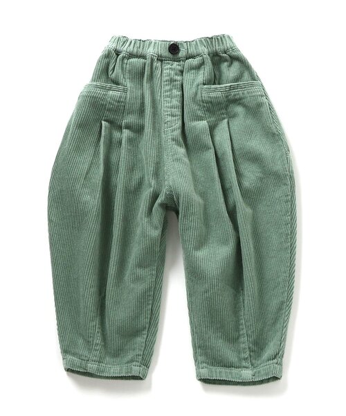BREEZE（ブリーズ）の「バルーンタックコーデュロイパンツ（その他パンツ・キッズ・ブラウン/ピンク/チャコール/ミント・80/110/120/90/100/130/140/150）」の4枚目の写真