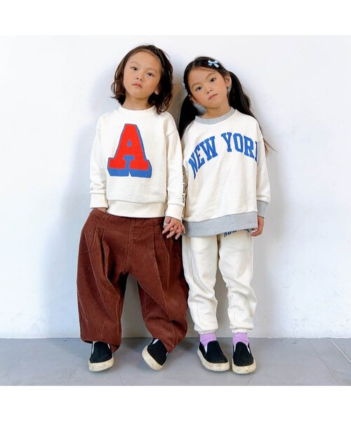 BREEZE（ブリーズ）の「バルーンタックコーデュロイパンツ（その他パンツ・キッズ・ブラウン/ピンク/チャコール/ミント・80/110/120/90/100/130/140/150）」の7枚目の写真