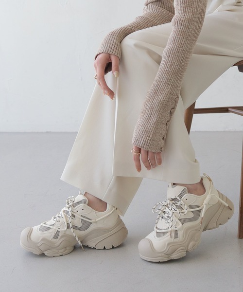 【セール】【CLEIO】アグリーシューズ/厚底スニーカー（スニーカー）｜CLEIO（クレイオ）