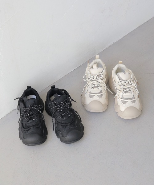 【セール】【CLEIO】アグリーシューズ/厚底スニーカー（スニーカー）｜CLEIO（クレイオ）